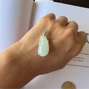 💚Mini Jade Squash Pendant (authentic)